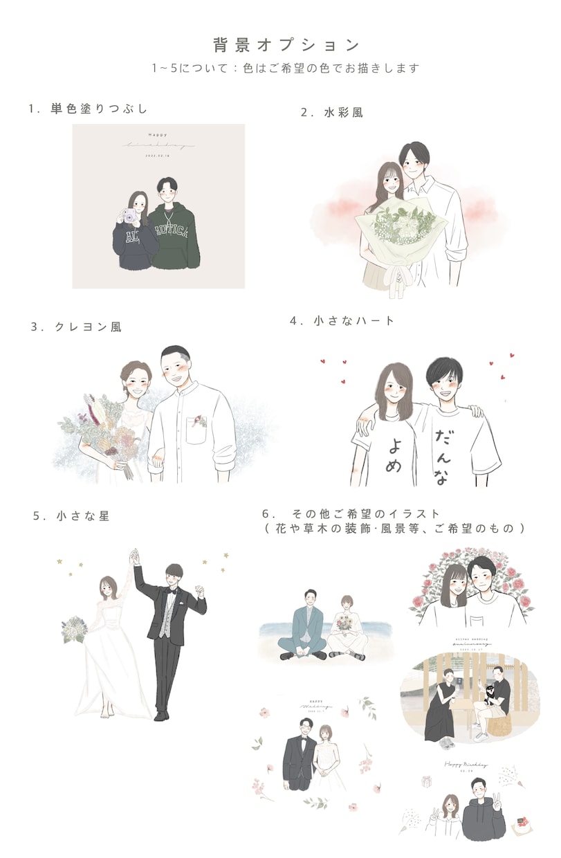 即対応 ◎！ゆるゆる似顔絵を描きます SNSアイコン・記念日・プレゼント・婚姻届など イメージ10