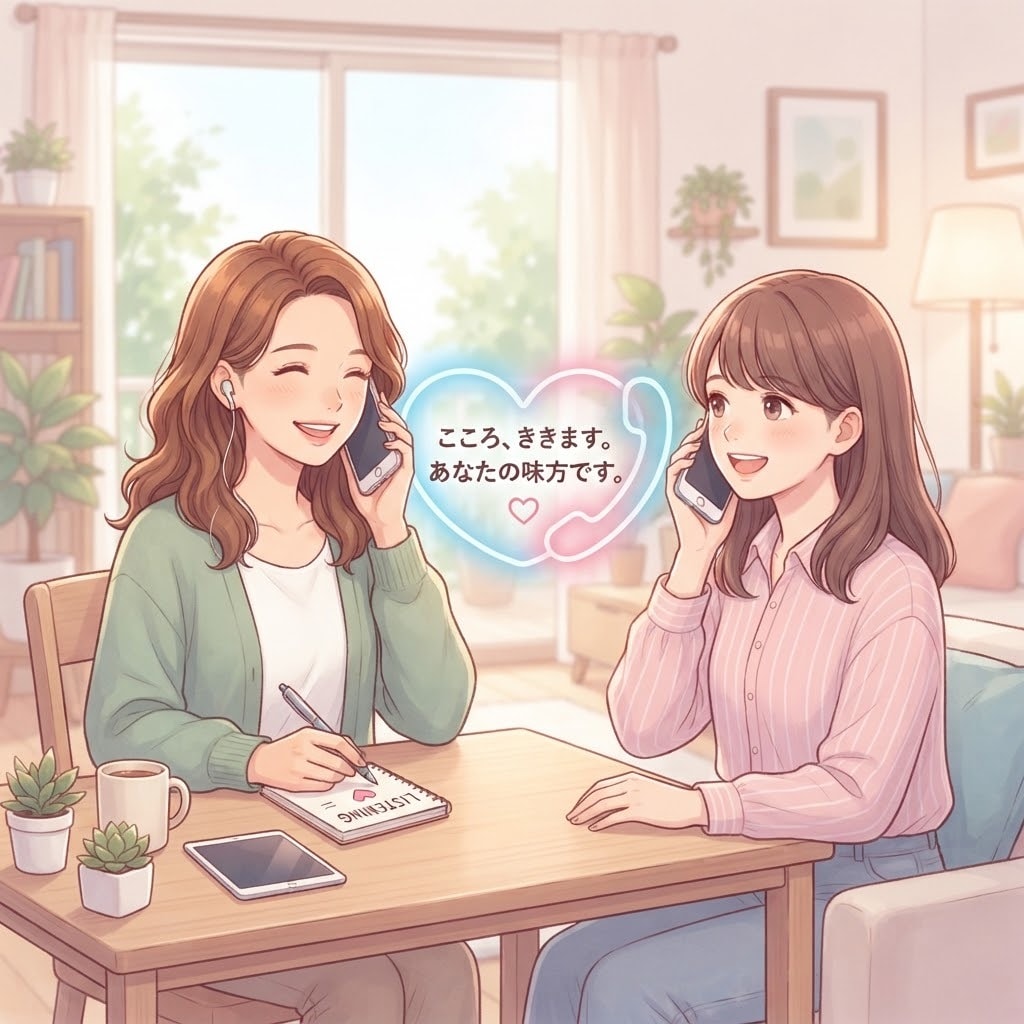 5分間でもOK!!あなたの悩み全部受け止めます ただいま！と言える居場所！お電話お待ちしています！ イメージ1