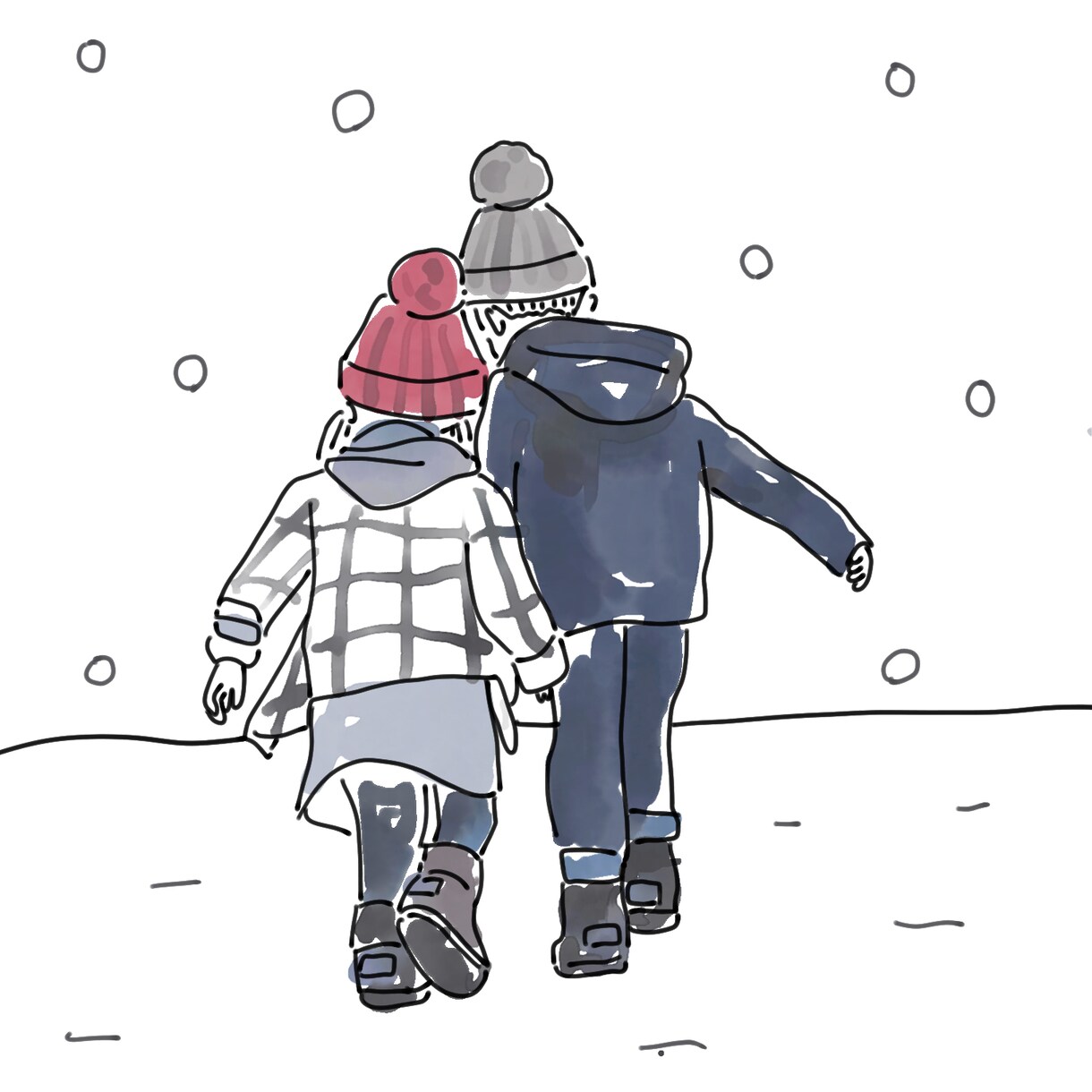 お急ぎ用★翌日納品！商用おしゃれイラスト制作します 人物,雑貨,手書き風.おしゃれ.シンプル.水彩.挿絵.HP イメージ7