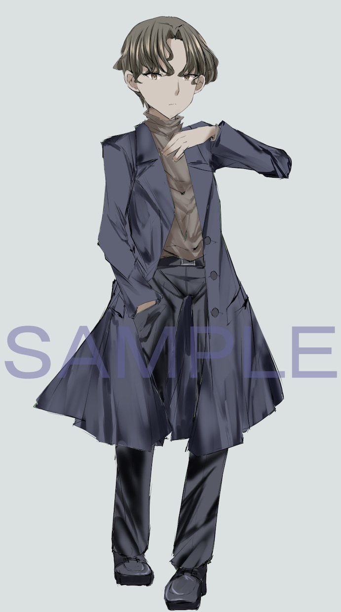商用ok!高クオリティな立ち絵描きます お得に立ち絵を発注可能！TRPGなどで使える立ち絵制作します イメージ6