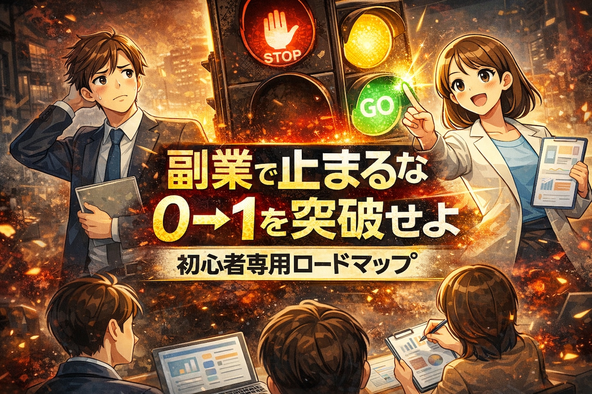 初心者副業｜０からのココナラ副業設計を教えます AI初心者 副業/集客SNS不要/初心者 副業/副業 在宅 イメージ1