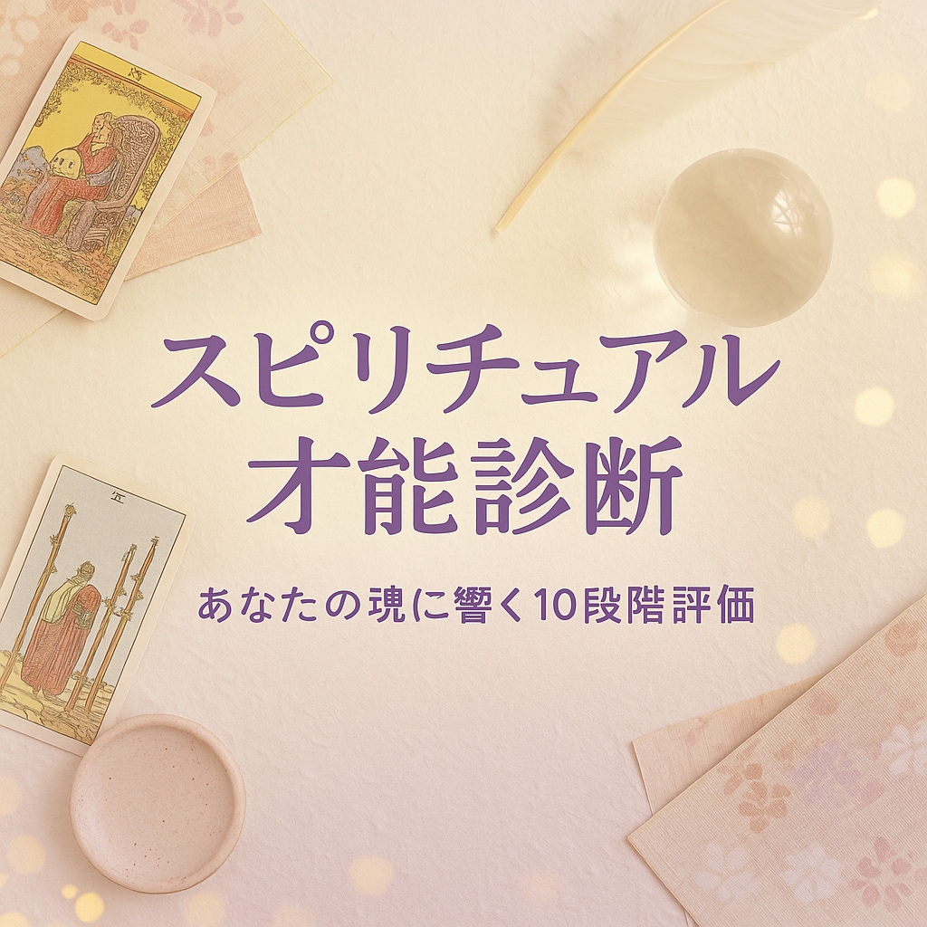 あなたが持つ天性の才能を鑑定します あなたの魂は何が得意？スピリチュアル才能診断 イメージ1