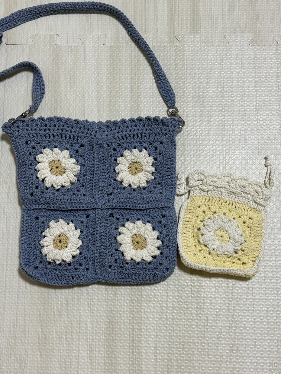 オリジナルお花のバック作ります 世界に一つだけのお花の編みものバック作ります。 イメージ5