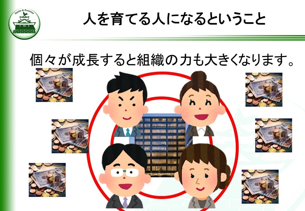 新米管理者の教科書・部下育成編を提供します そのままでも使える台本付きパワーポイントデータです。 イメージ5