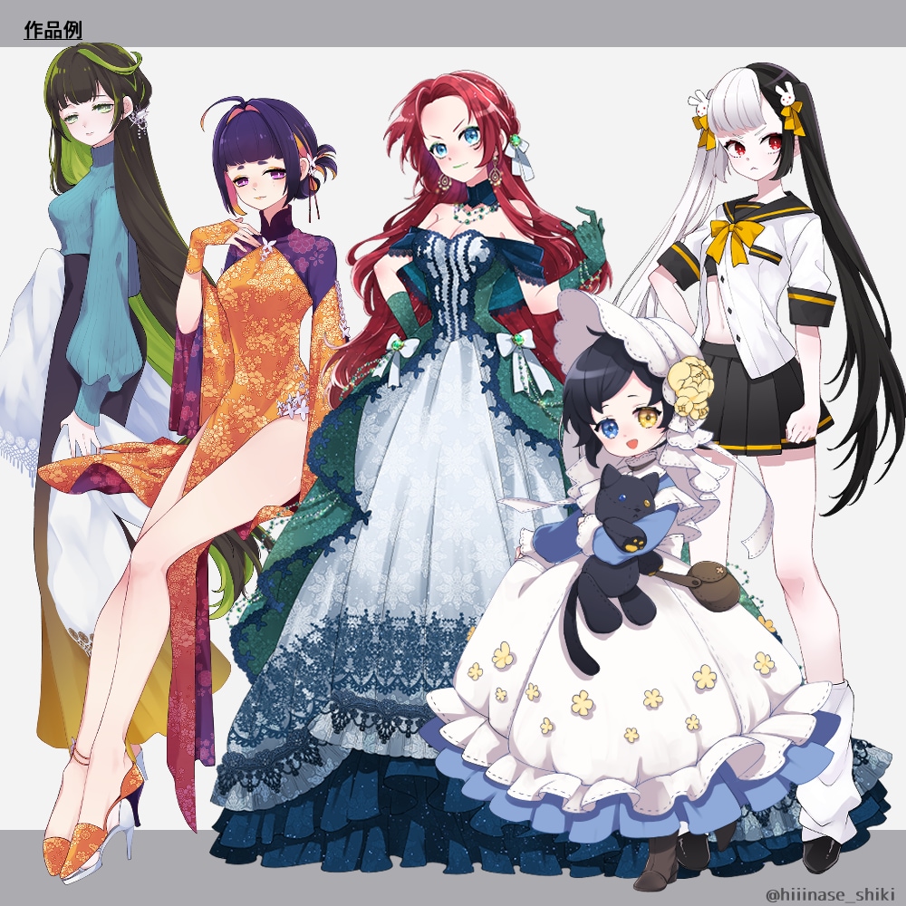 SNSアイコン・立ち絵制作いたします SNSアイコン、TRPG立ち絵やNPC立ち絵など描きます！ イメージ8