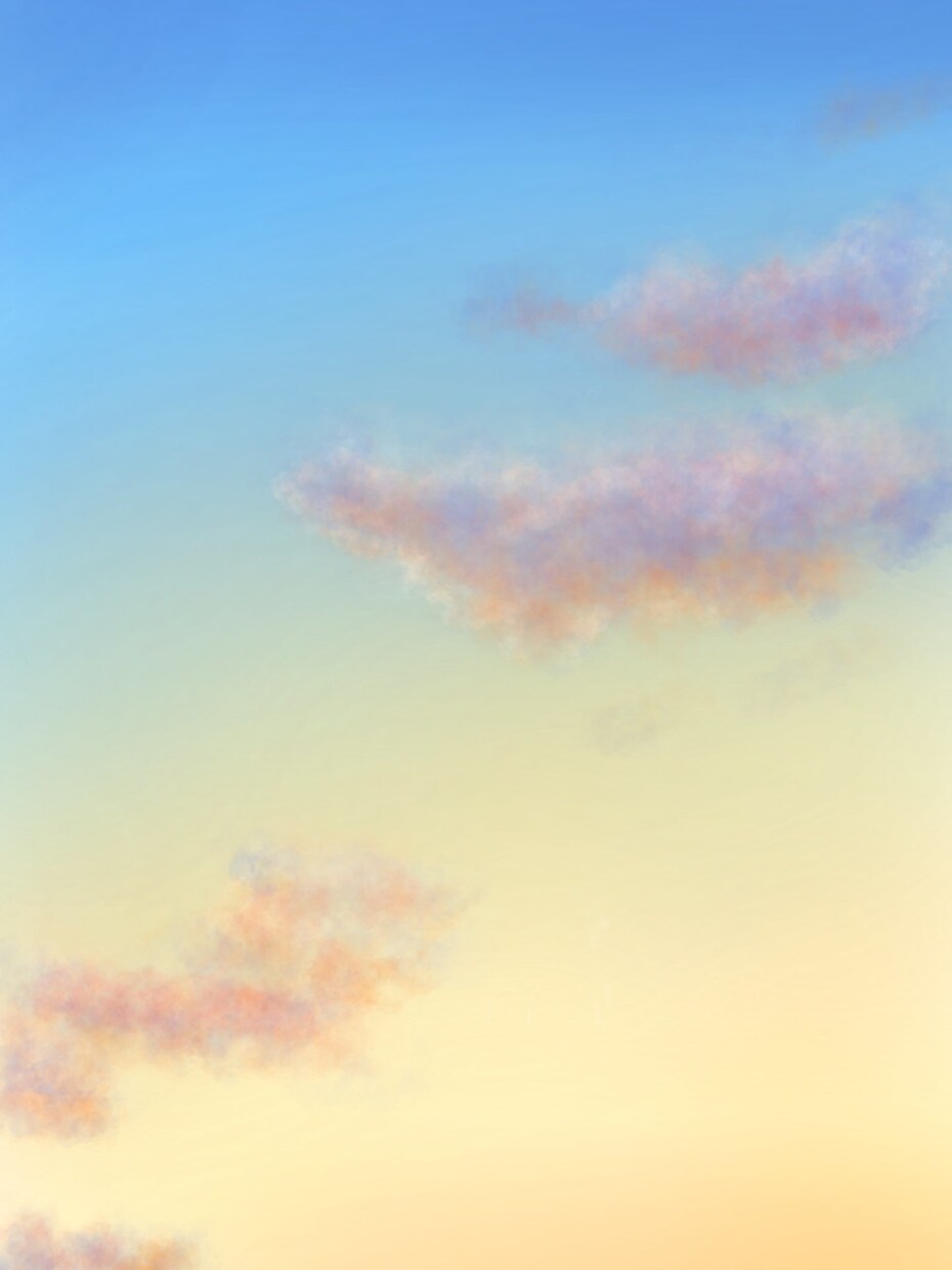 空のイラスト描きます 〜繊細なタッチ・鮮やかな色使いでお気に入りの1枚を⋆︎*〜 イメージ1