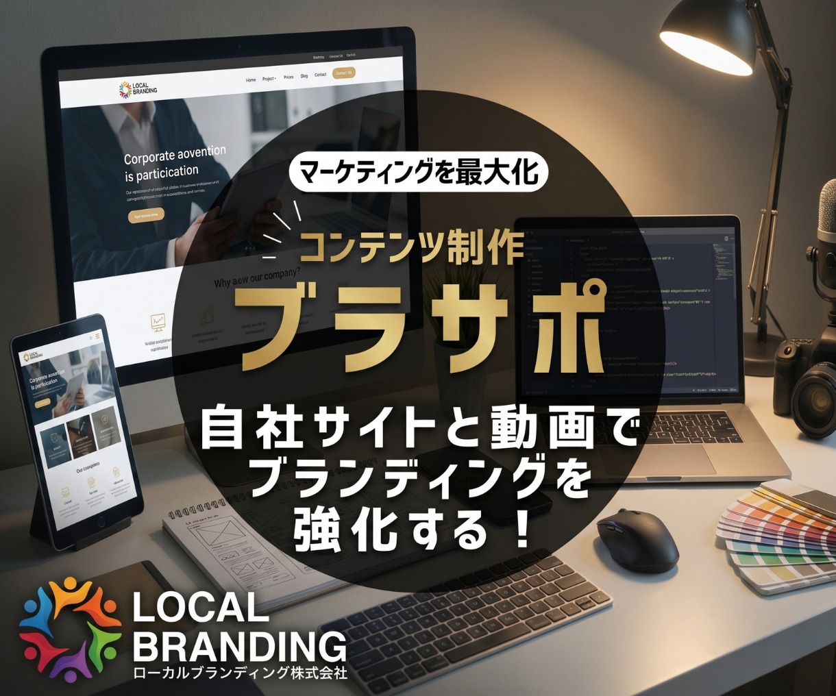 採用・集客に特化！プロがホームページを制作します 見た目だけじゃない！応募や問い合わせを増やす戦略的HP構築 イメージ1