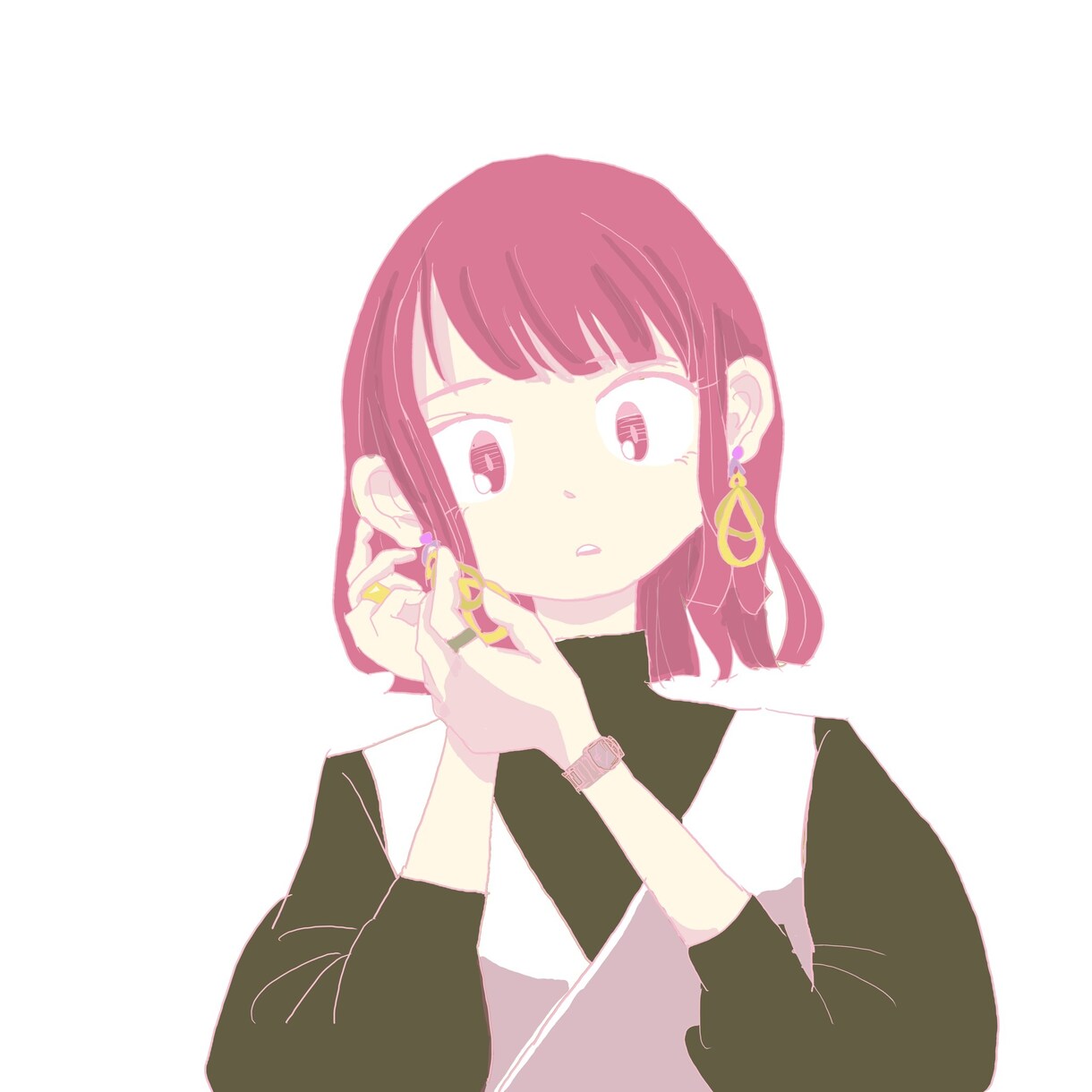 ポップで可愛い女の子のイラスト描きます POP×カラフル！アイコンやウェルカムボードも大歓迎です！ イメージ2