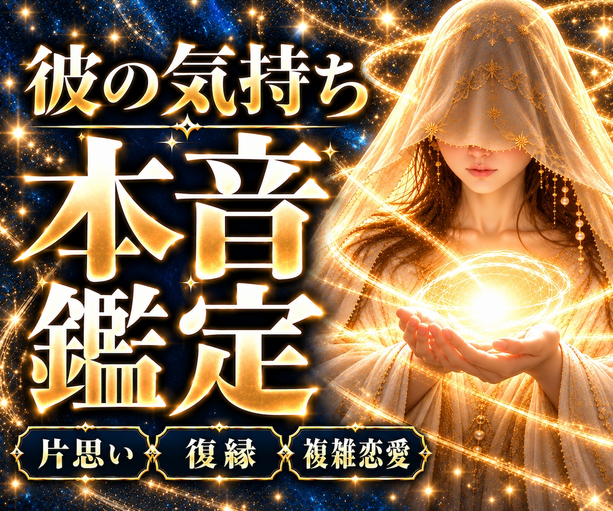 彼の気持ち・本音・ご縁を深める方法を霊視します 片思い・復縁・複雑恋愛｜心の奥の想いとすれ違いの理由を視ます イメージ1