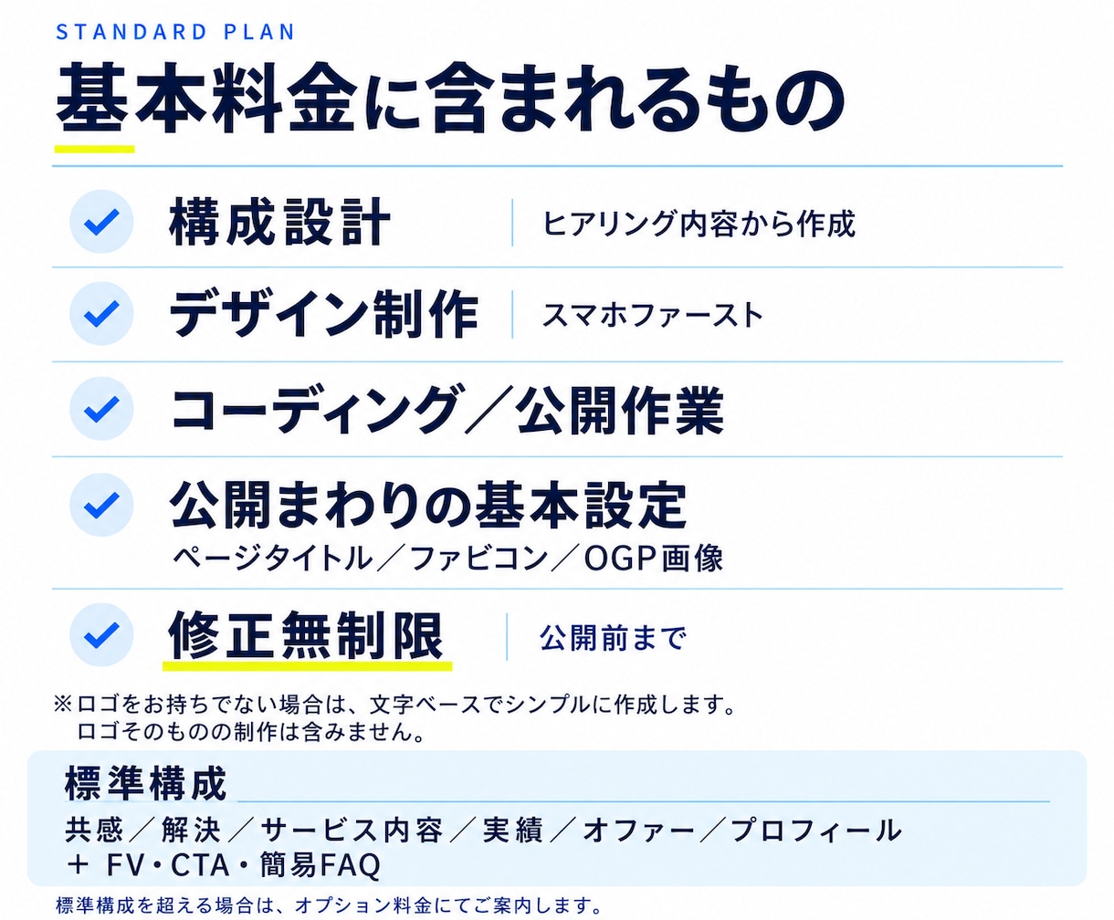 原稿丸投げOK｜申込につながるLP作ります 現役マーケターが設計｜診断LP・マンガLPにも対応 イメージ4