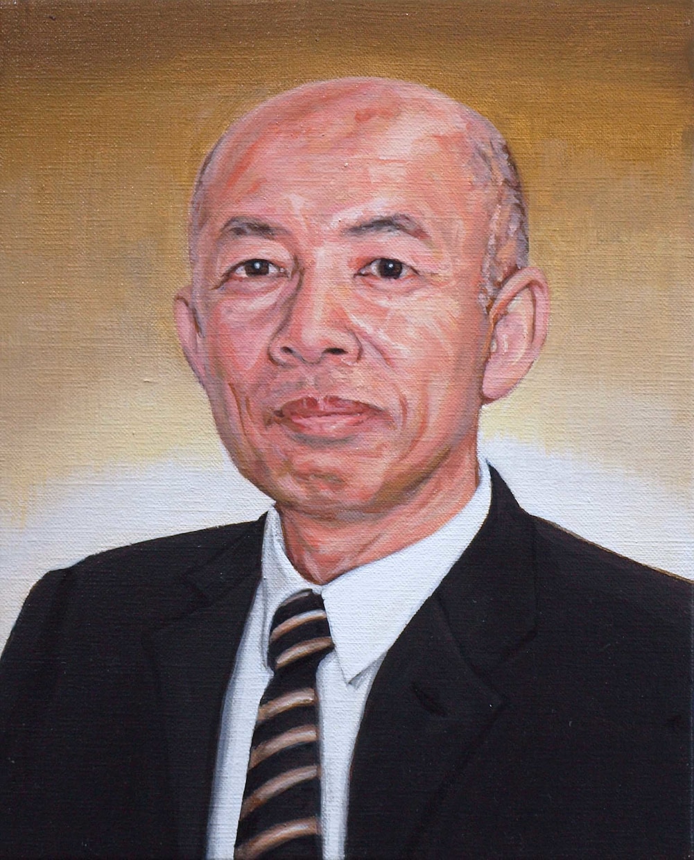 遺影を高級感のある油絵で描きます お葬式で使用した後は永くお家に飾ることができます イメージ3