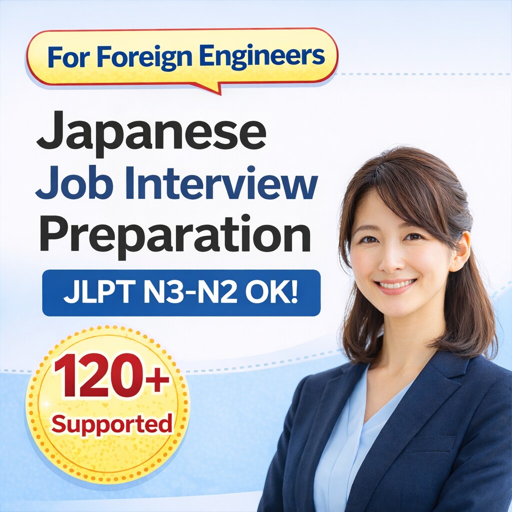 外国人向け｜日本企業の面接対策・就職相談します 日本在住外国人のための日本企業就職サポート イメージ2