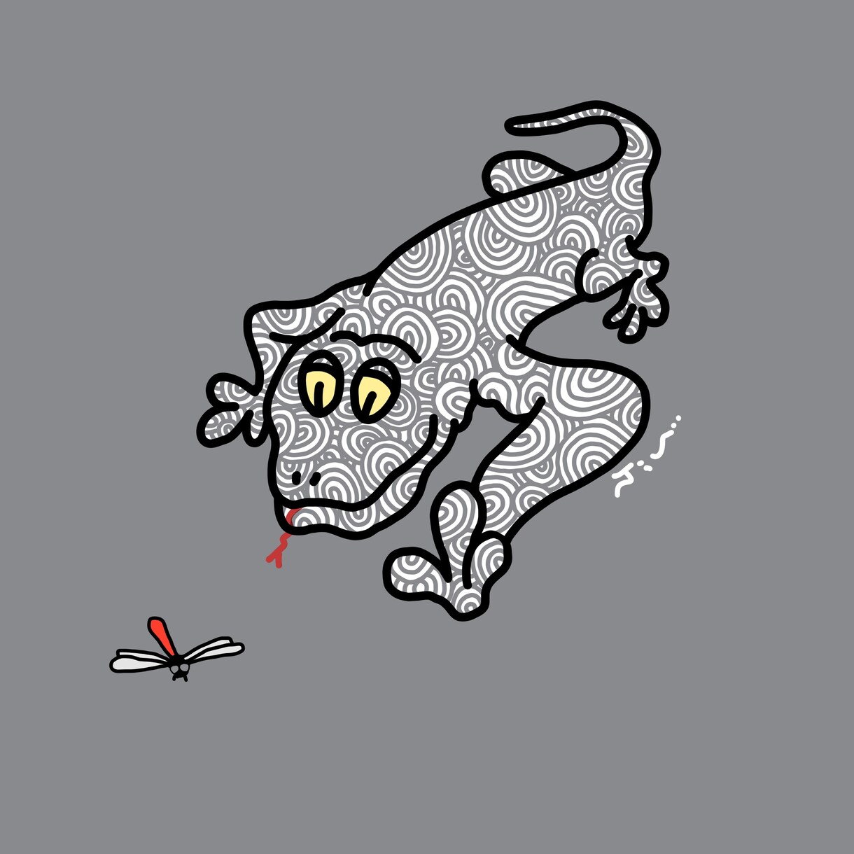人物や生き物のイラストを描きます 商用イラスト、ステッカー　フライヤー イメージ5