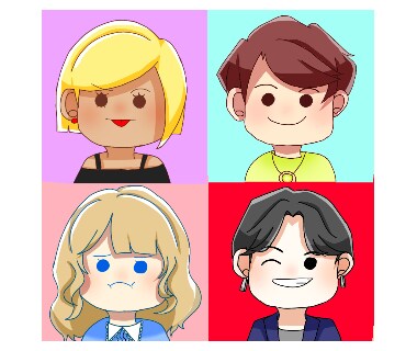 SNS、ブログのアイコンや似顔絵お描きます 安くて早い！ころっと可愛いオリジナルイラストをあなたに！ イメージ1