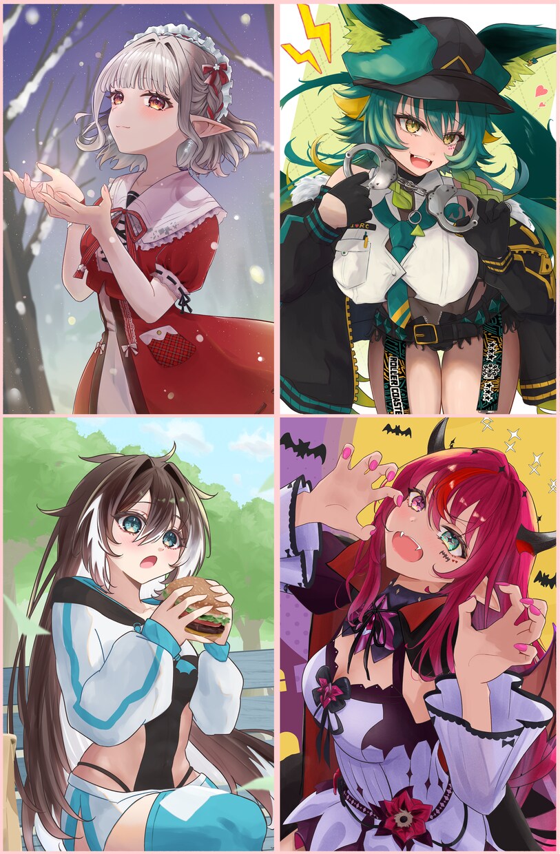 用途様々！カワイイ女の子のイラスト描きます アイコンや立ち絵、動画用イラスト等に！ イメージ7