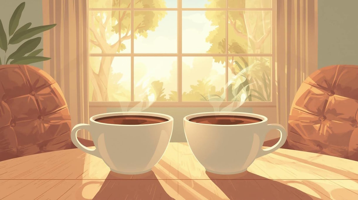 ただただ話したい時☕やさしくお聴きします ✨安心できる時間☘️うまく話せなくても大丈夫✨ イメージ2