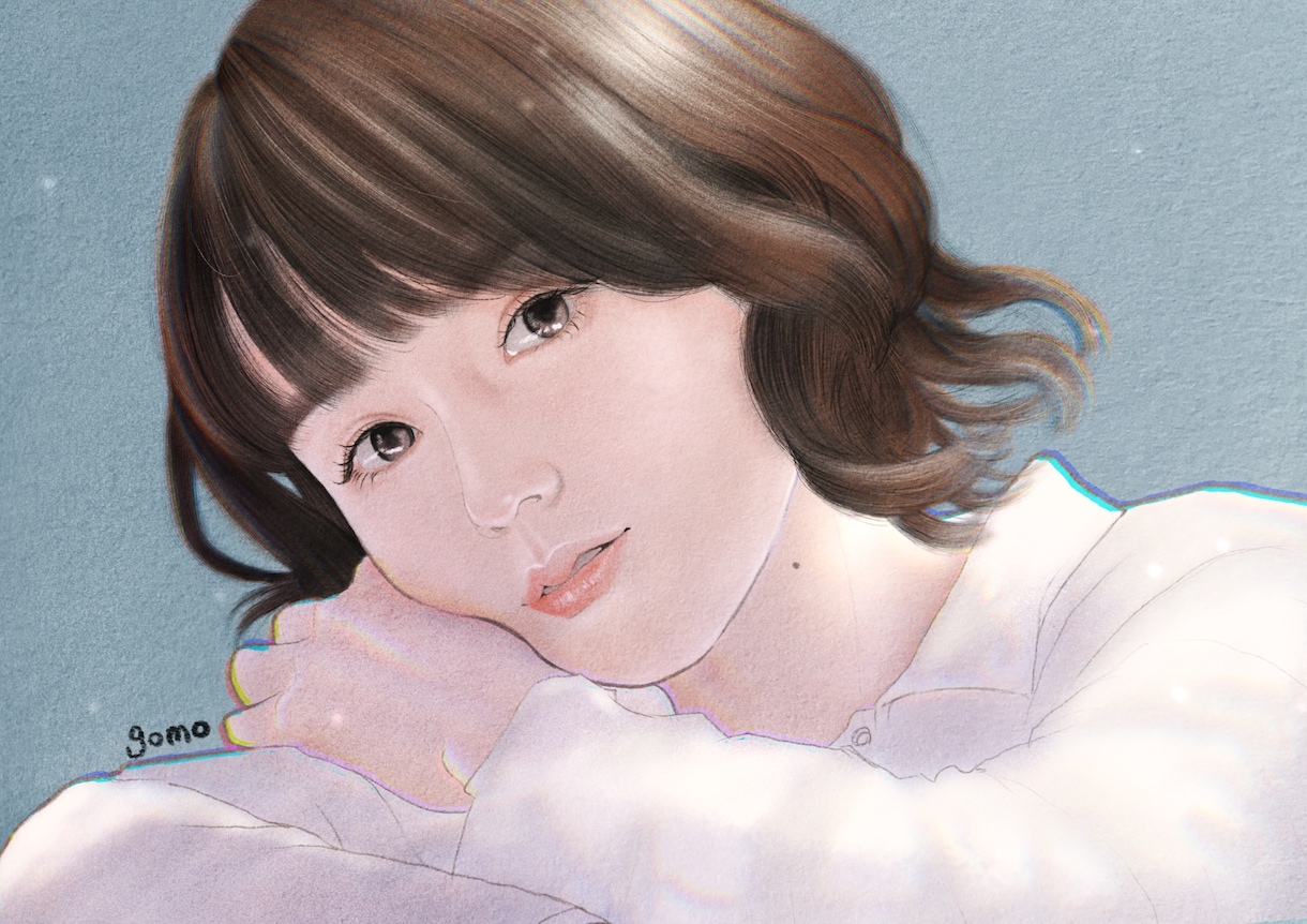 雰囲気のある似顔絵を描きます 適度にリアルなあなただけの特別な似顔絵を描きます。 イメージ1