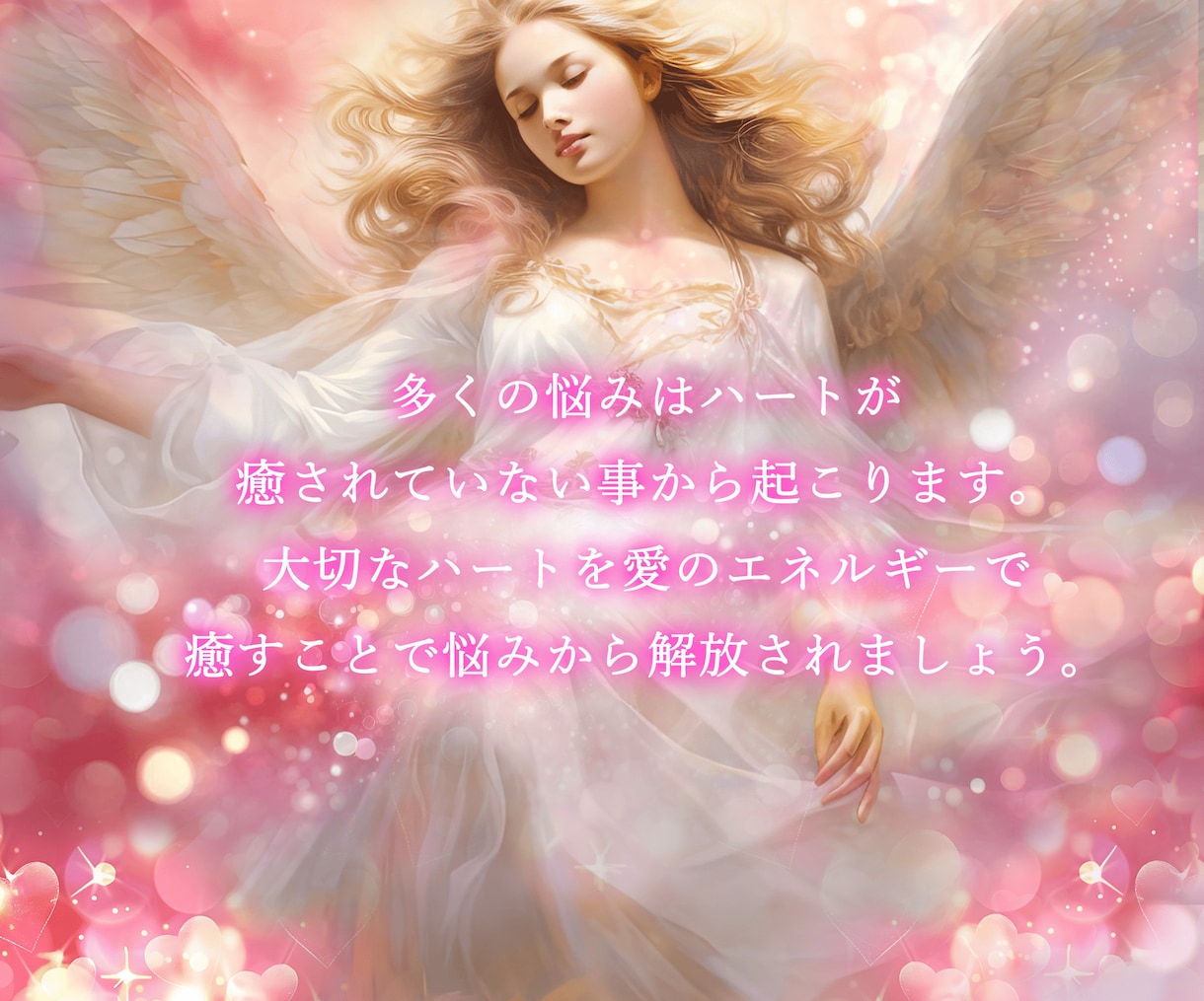 心の傷を癒す♥遠隔ハートキュアヒーリングします 愛ある自分になる。自己否定や心のモヤモヤを優しく癒します♡ イメージ10