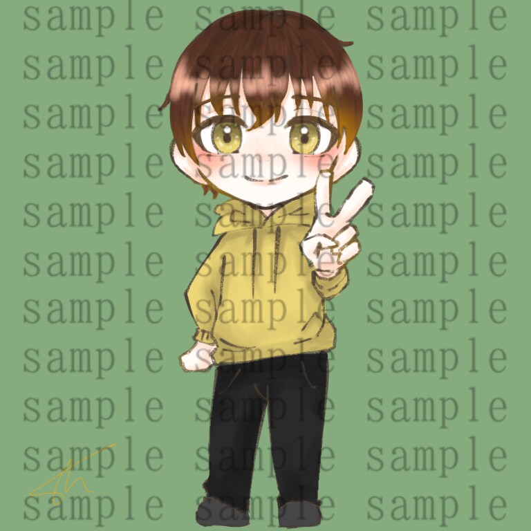 オリジナルSNSちびキャラアイコン描きます 最短3日で！オリジナルちびアイコンがGETできちゃいます✊✨ イメージ2