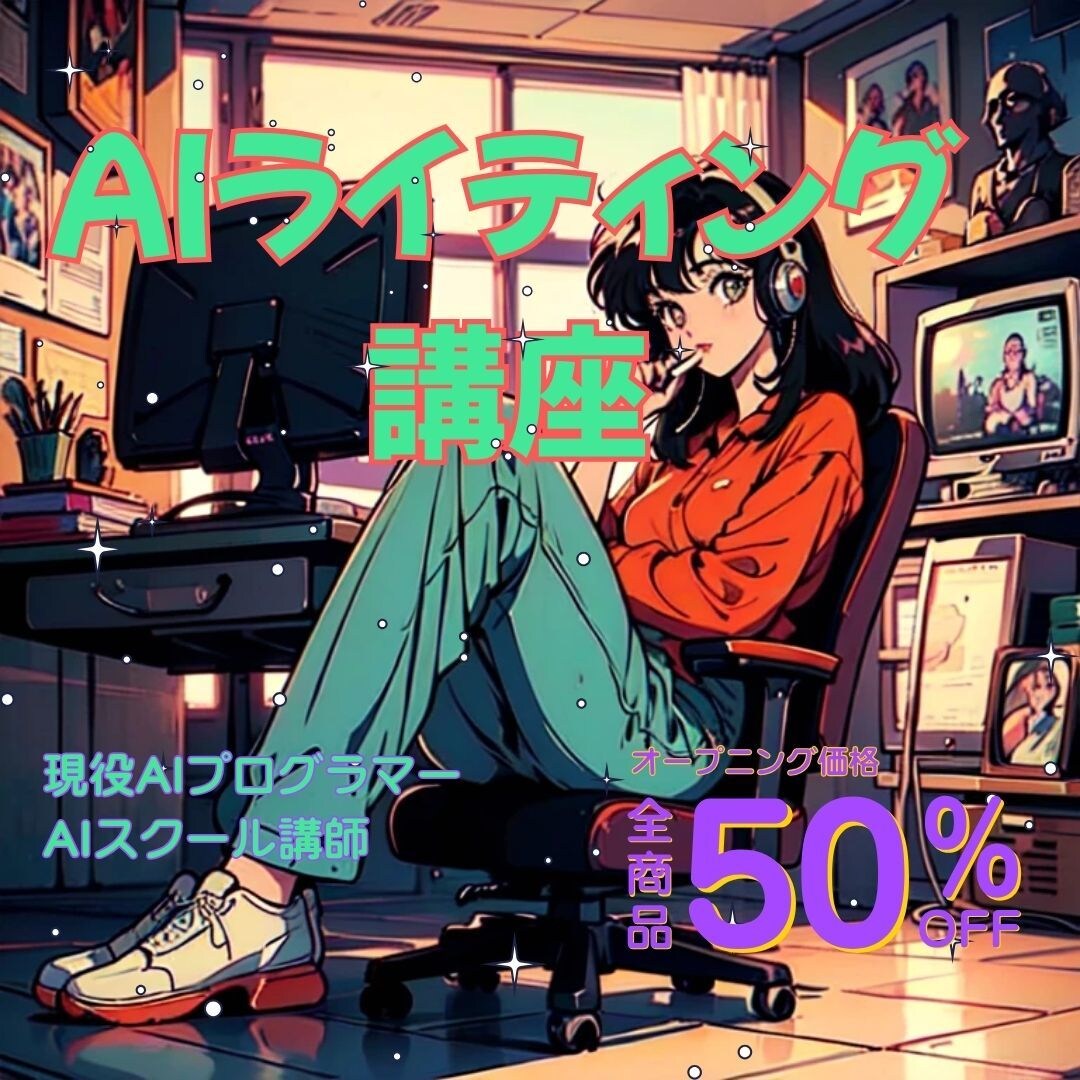初心者でも0→1！AIライティング教えます 現役AI講師が伝授！AI×ライティング副業講座 イメージ1