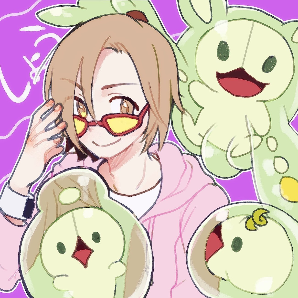 プロが制作！かわいいミニキャラお描きします 可愛らしいタッチのアイコンをリーズナブルな価格で提供！ イメージ7