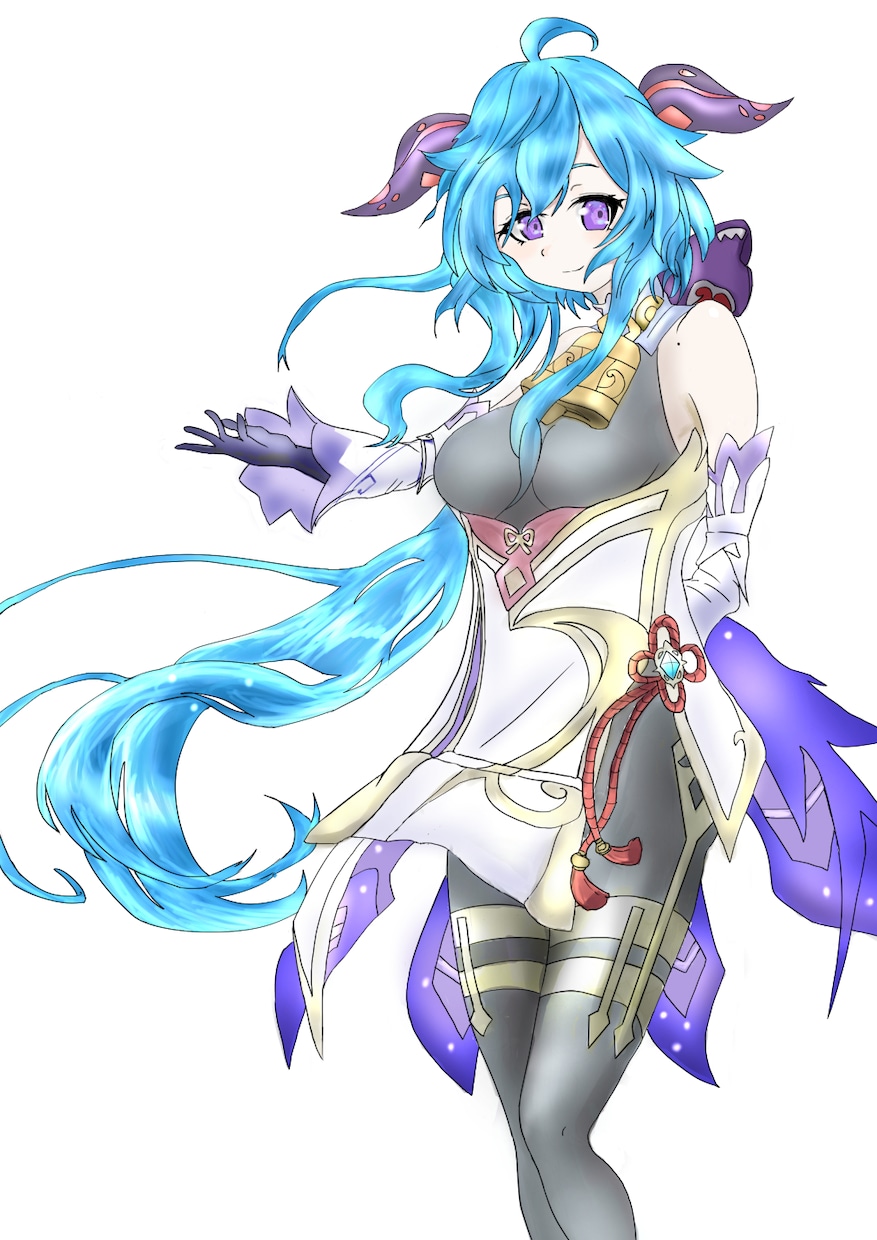 可愛い女の子のイラストを仕上げます 可愛い女の子を丁寧に上手く描く！ イメージ1