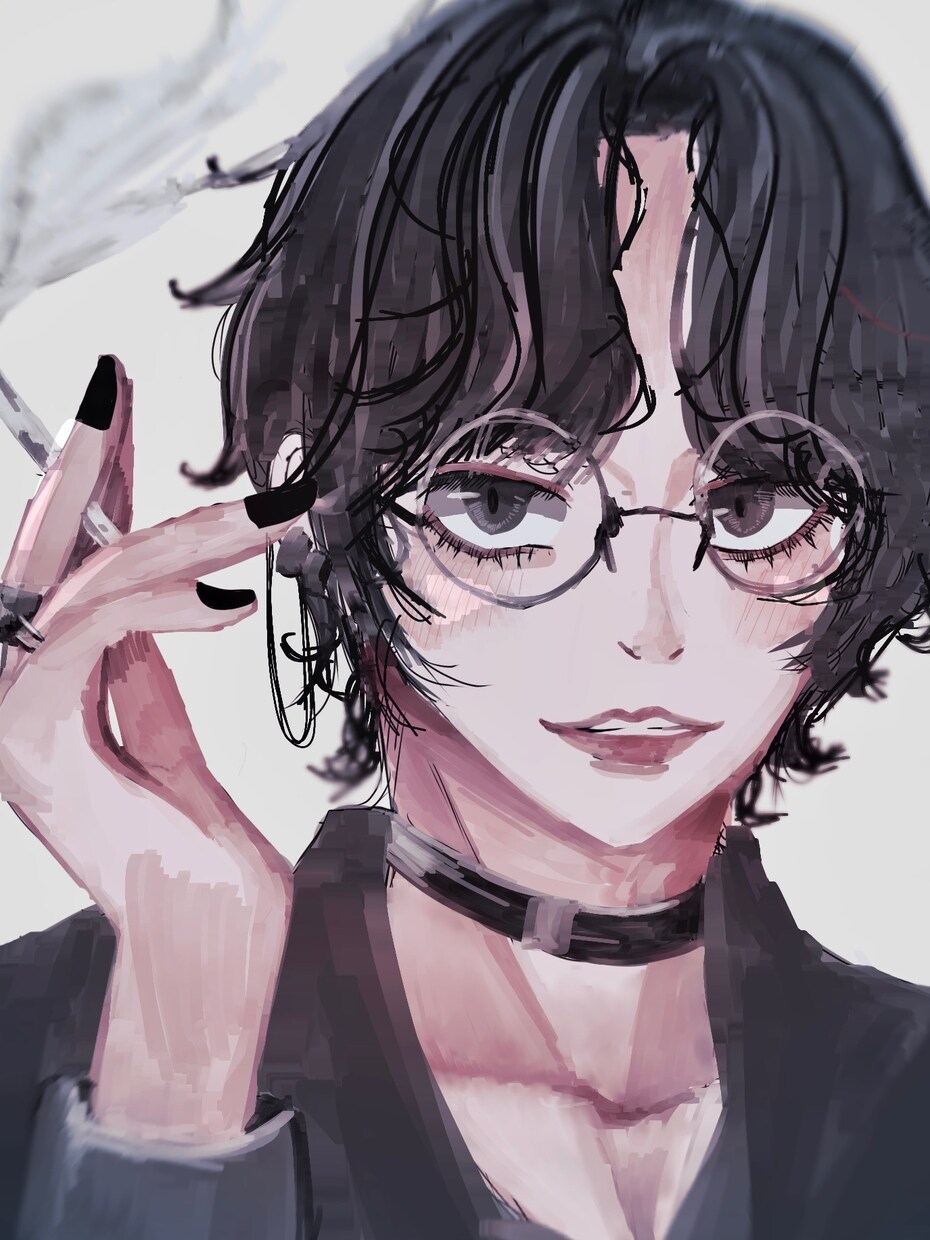 1枚絵(サムネ、アイコンイラストなど)お描きします 少し暗め、しっとりとしたイラストを描きます！ イメージ3