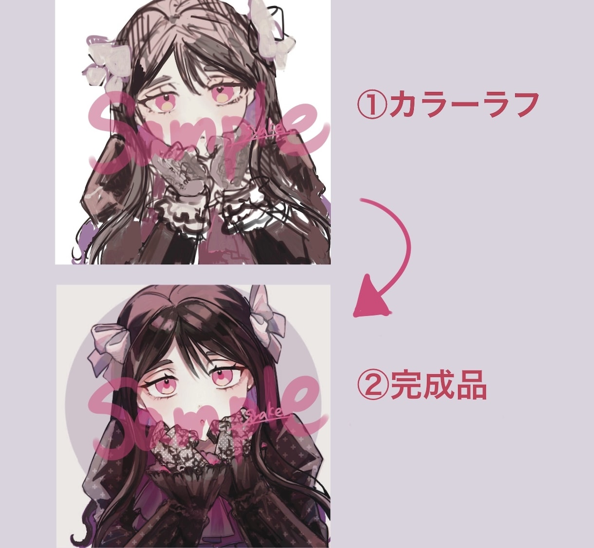 商用可◉SNSアイコン・イラスト制作します 丁寧かつ綺麗なイラストを！すぐに制作に取り掛かります!! イメージ2