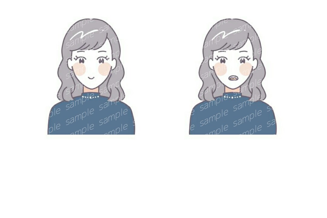 お写真や似顔絵をかわいくイラストアイコン化します シンプルかわいいを掛け合わせた柔らかい印象づくりをお手伝い◎ イメージ3