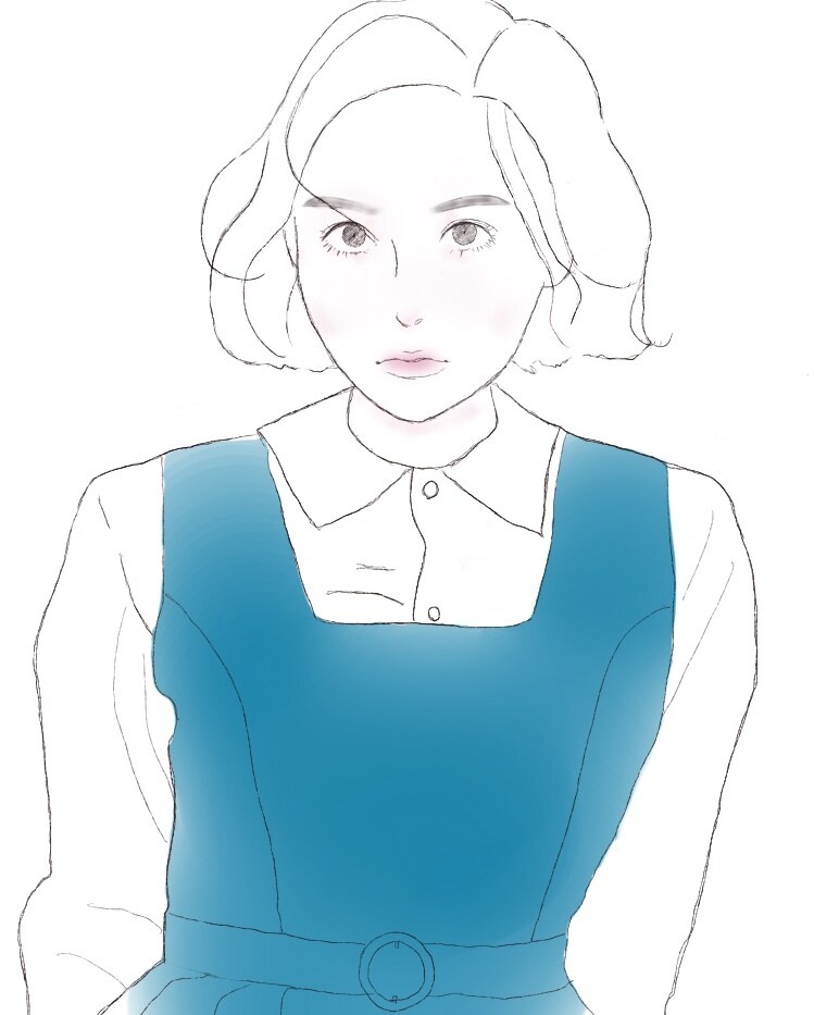 最短一日！高感度な似顔絵SNSアイコンを描きます 【エモい】シンプルだけど小洒落た画線イラストが得意です。 イメージ5