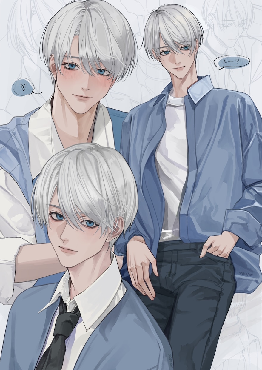 最短3日┊︎魅了されるイラストお描きします アイコン,サムネ,挿絵,立ち絵など貴方だけの美男子美少女を。 イメージ9