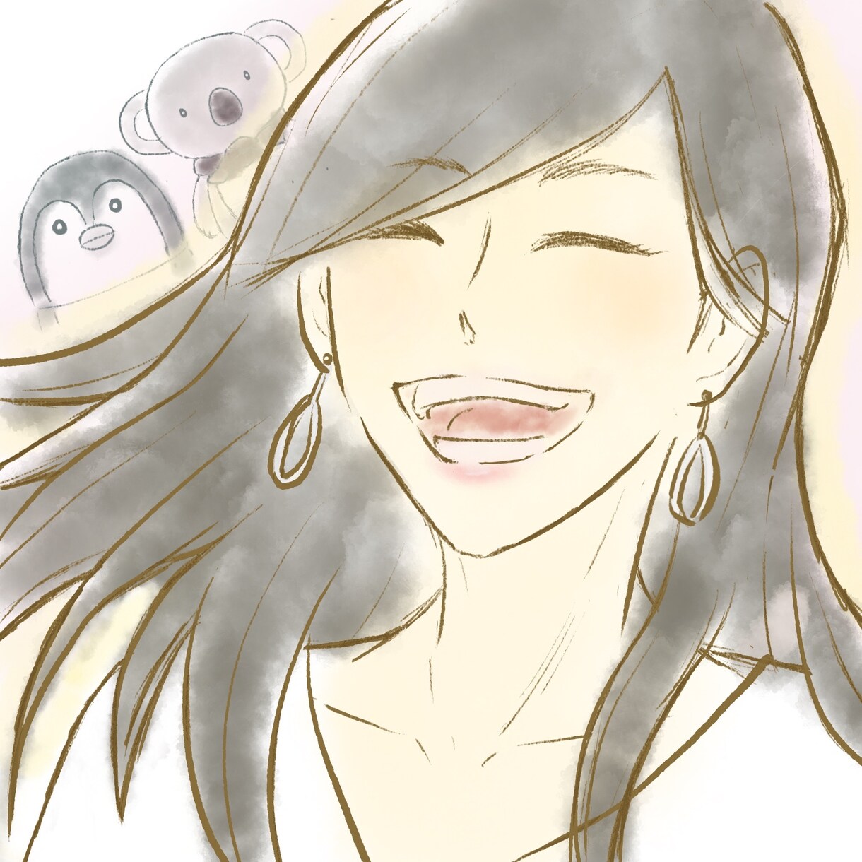 ほんわか似顔絵描きます 笑顔になれるイラストを目指します☺️ イメージ3