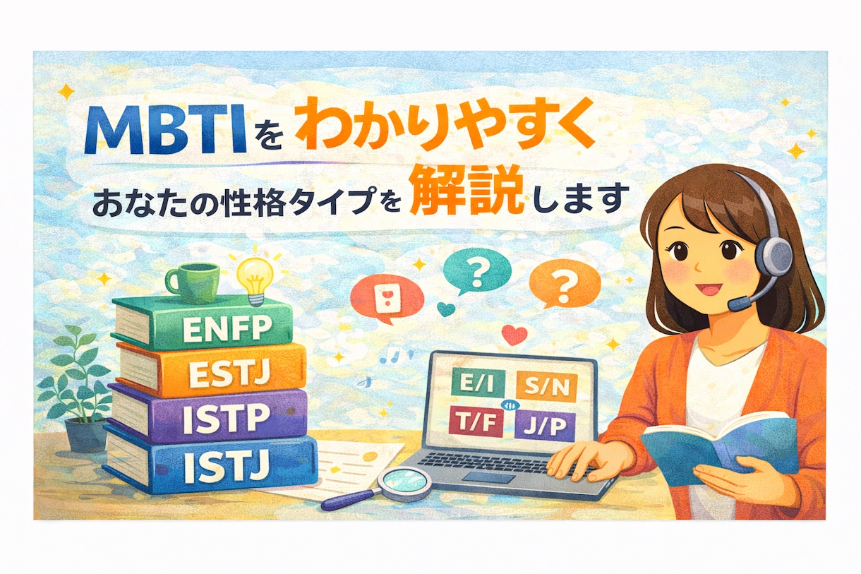 MBTIで自分の性格と強みを整理します あなたの本質と生き方のヒントを見つけます イメージ10