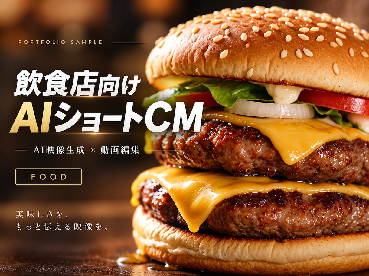 AIで店舗・商品向けショートCMを制作します 写真やアイデアから、目を止める広告動画へ イメージ2