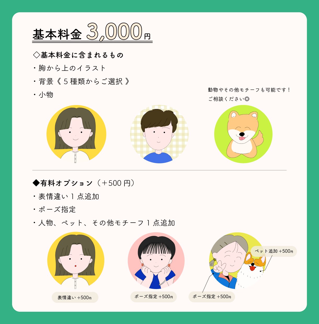 シンプルなアイコン描きます ポップな色使いのイラストで認知度アップ！ イメージ3