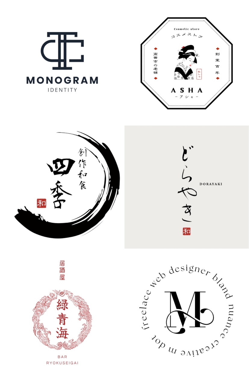 洗練された高級感のあるデザインのロゴ作成をします 会社ロゴからお店ロゴまで幅広く対応いたします！ イメージ1