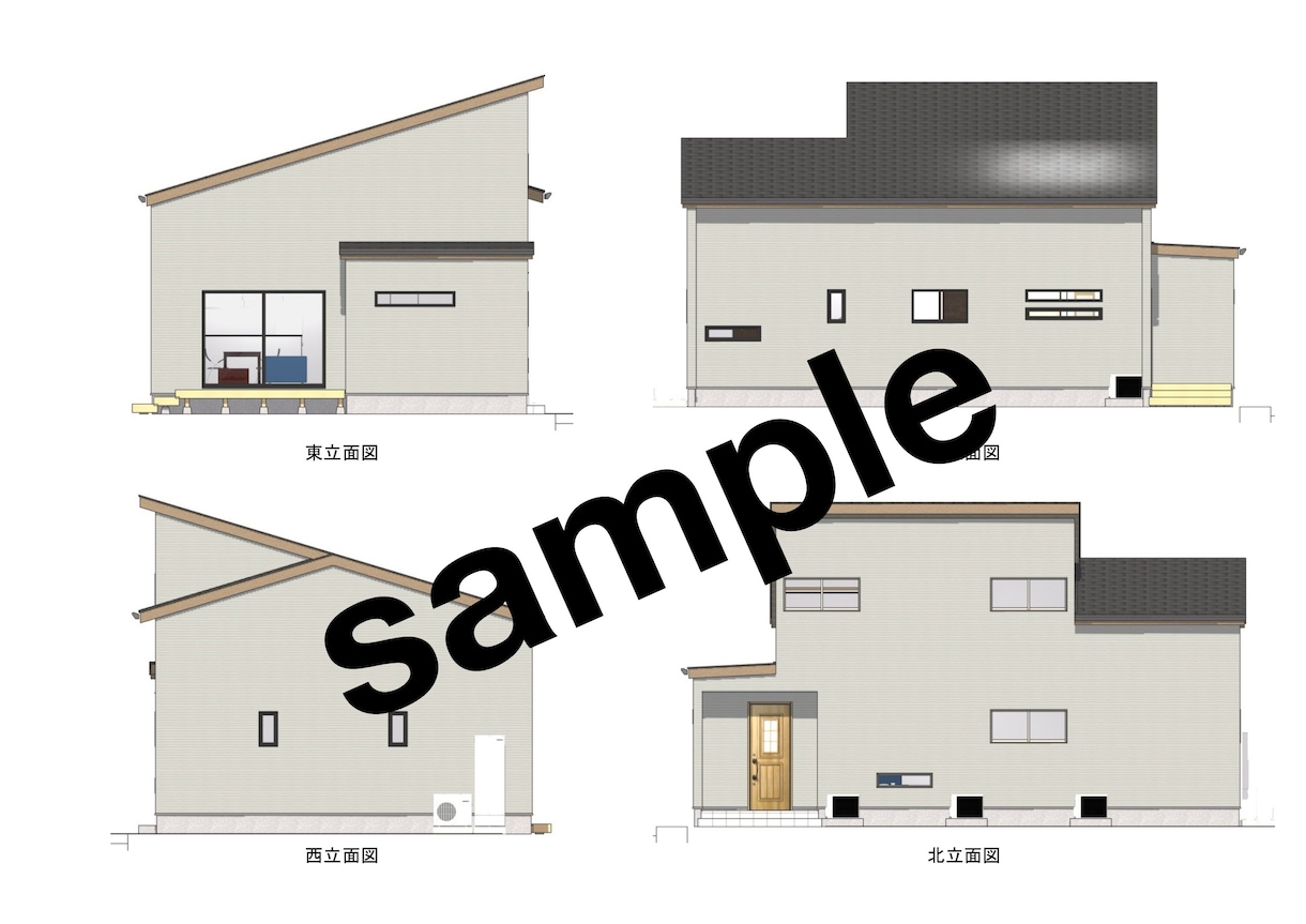 期間限定価格！住宅間取り1からご提案させて頂きます よりイメージしやすい外観・内観パースも作成可能！ イメージ4