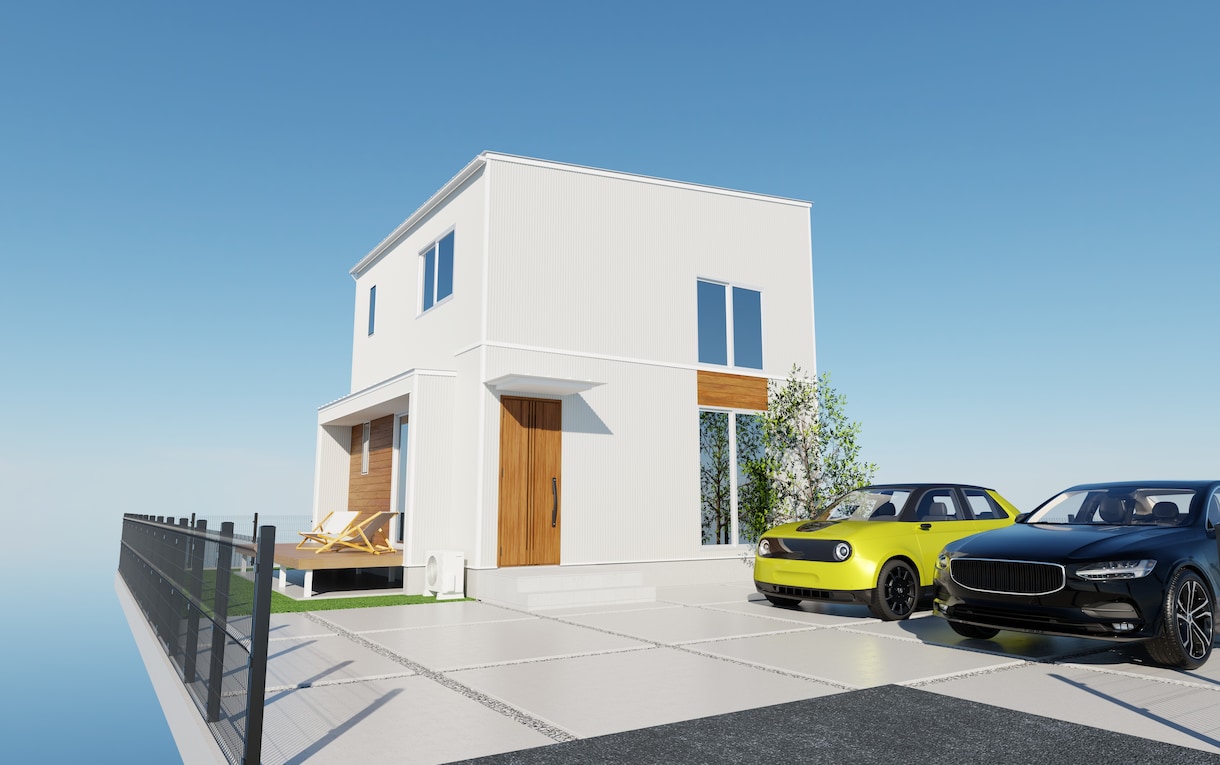 お打合せに適した3DCGパースを建築士が制作します 二級建築士が図面から寸法どおりのインテリアパースを作成 イメージ9