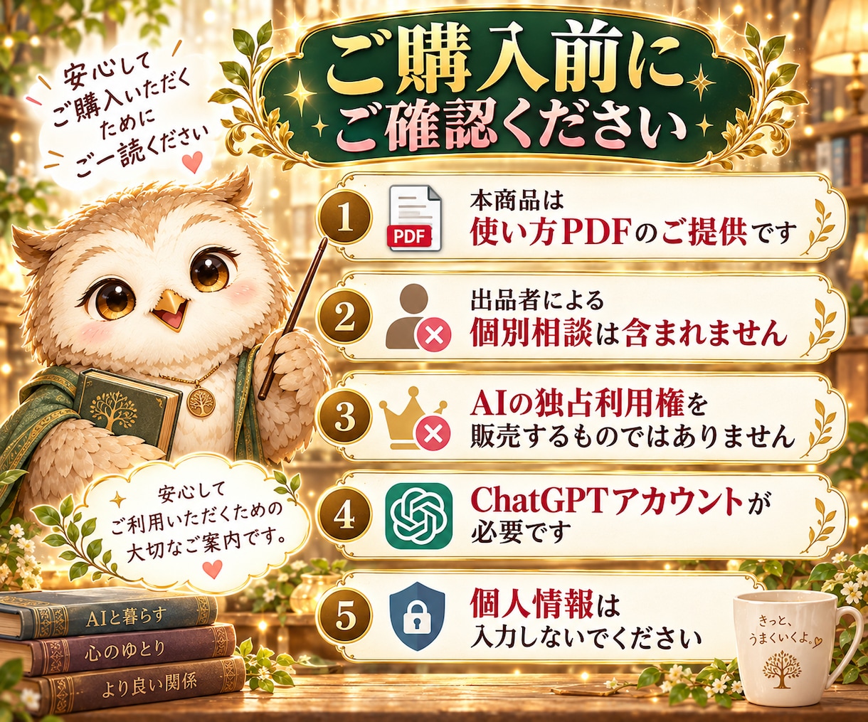 人間関係改善AIと使い方PDFをお届けします 職場・友人・家族のモヤモヤ整理に！質問例付き イメージ9
