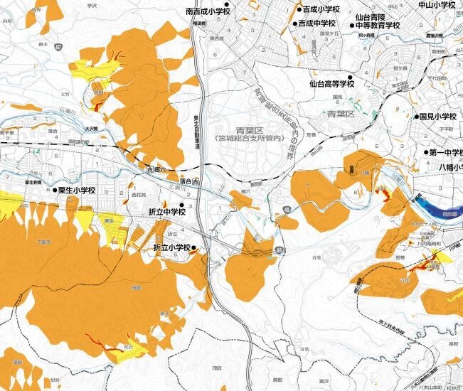 宅地の安全性をチェックします 住宅・宅地の購入を検討中のあなたへ イメージ6