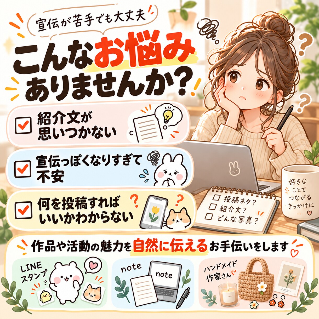 Threads投稿文を5本作成します 投稿文だけじゃない！作品の魅力を届ける告知設計つき イメージ3