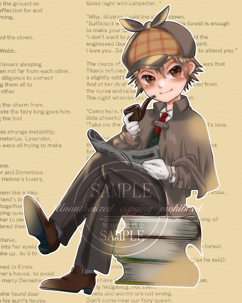 ３頭身～５頭身のミニキャラ制作をします ポーズや服装の細部にこだわれるミニキャラ イメージ3