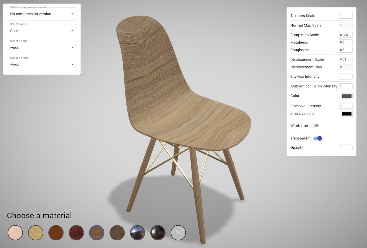 3Dプロダクトコンフィギュレーターを開発します 18年以上の開発経験とThree.js・Reactで魅せる！ イメージ3