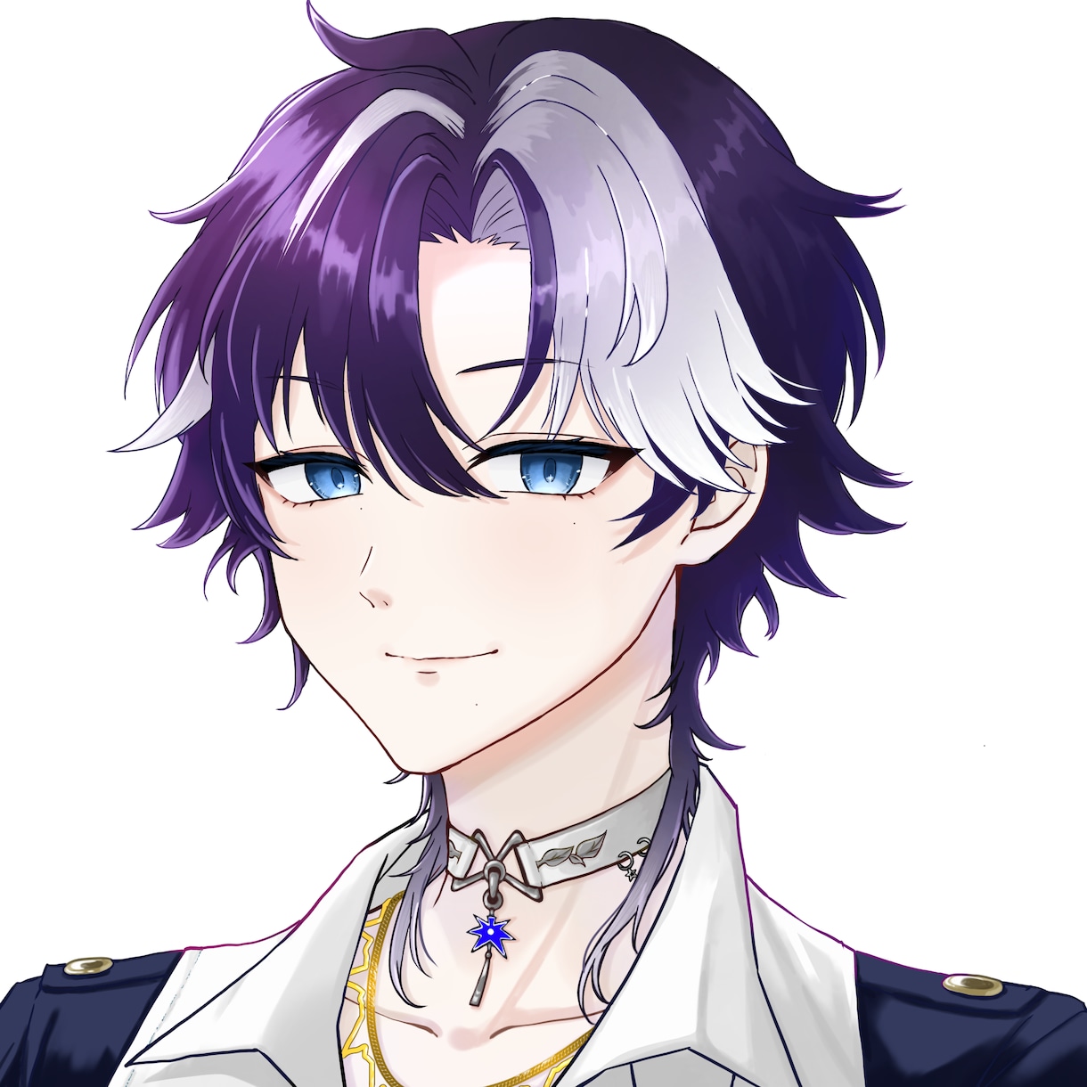 顔アップ（肩まで）のイラストを描きます やわらかい雰囲気のイラストが得意です。 イメージ1
