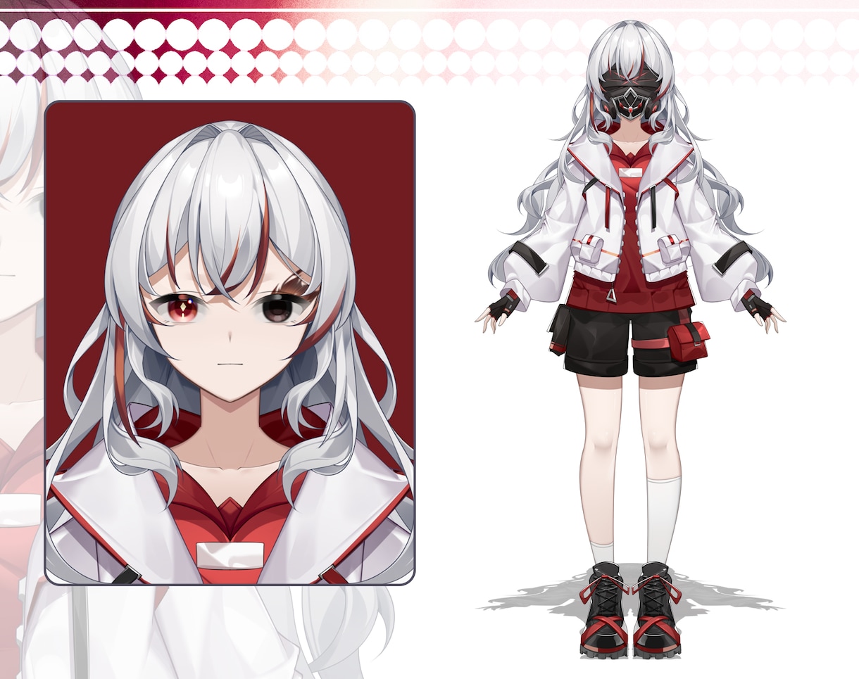 オリジナル＆高品質Live2dモデルを制作します コスパ抜群！あなたがなりたいVtuberを全力サポートします イメージ3