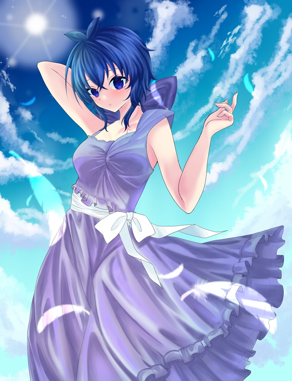 5000円でサムネや一枚絵描きます Vtuberさんに使いやすい！おはVやサムネ等にぴったり イメージ3