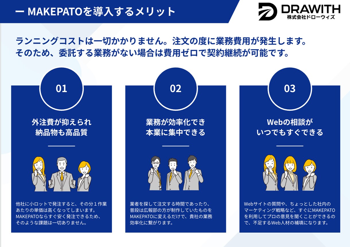 Webマーケティングの雑用代行をします ランニングコストゼロで導入できて、1万円から発注できます。 イメージ5