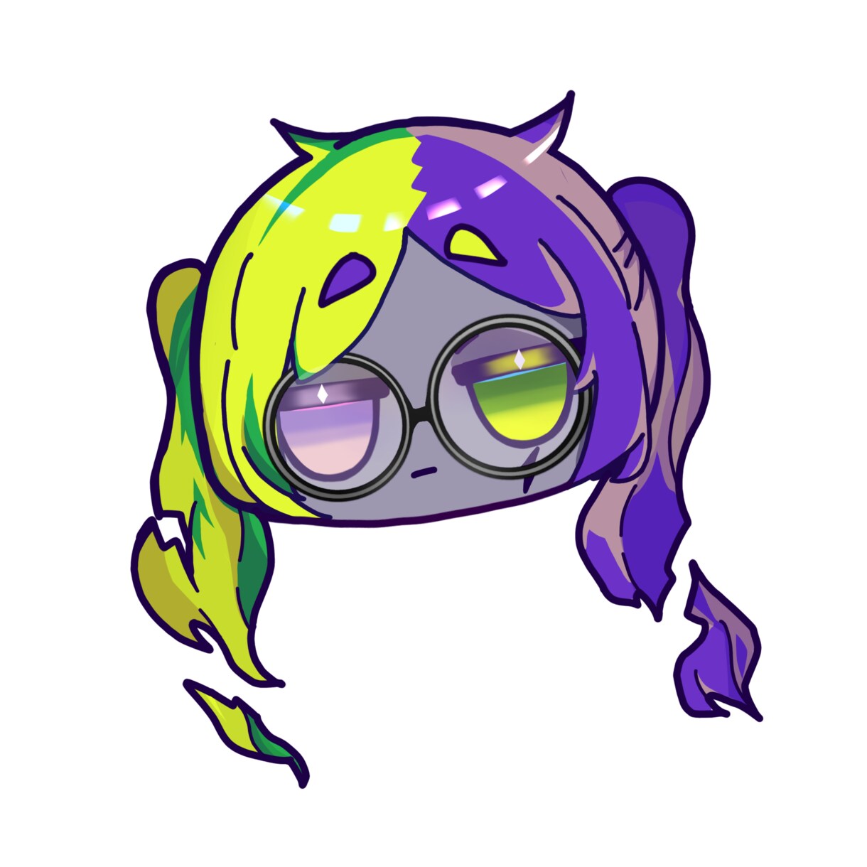フェイスアップキャラ描きます 多様な絵柄のお顔書かせてくださち！ イメージ1