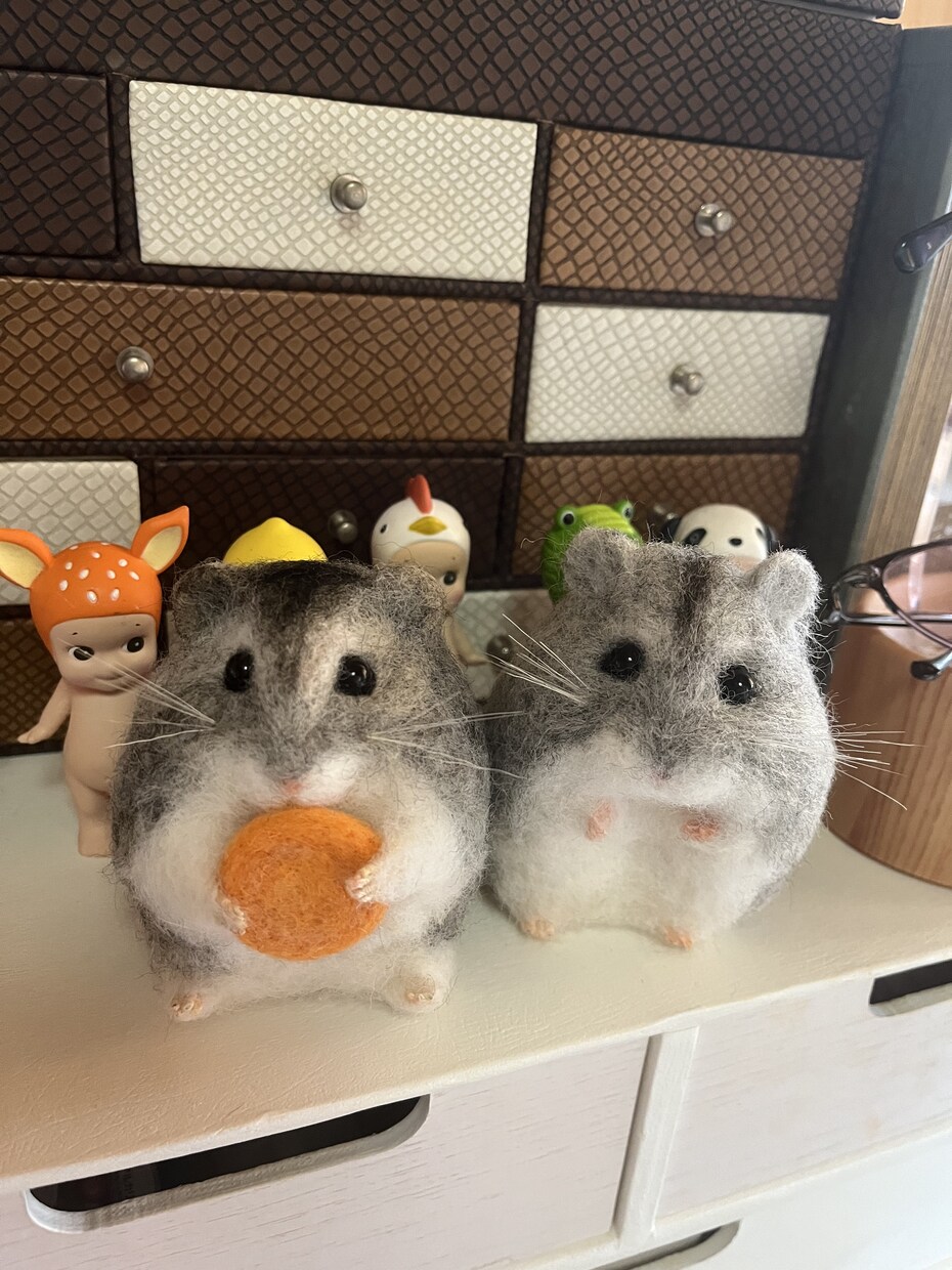 羊毛フェルトで可愛い子たちを作ります ペットの記念として。プレゼントとしていかがでしょうか イメージ1