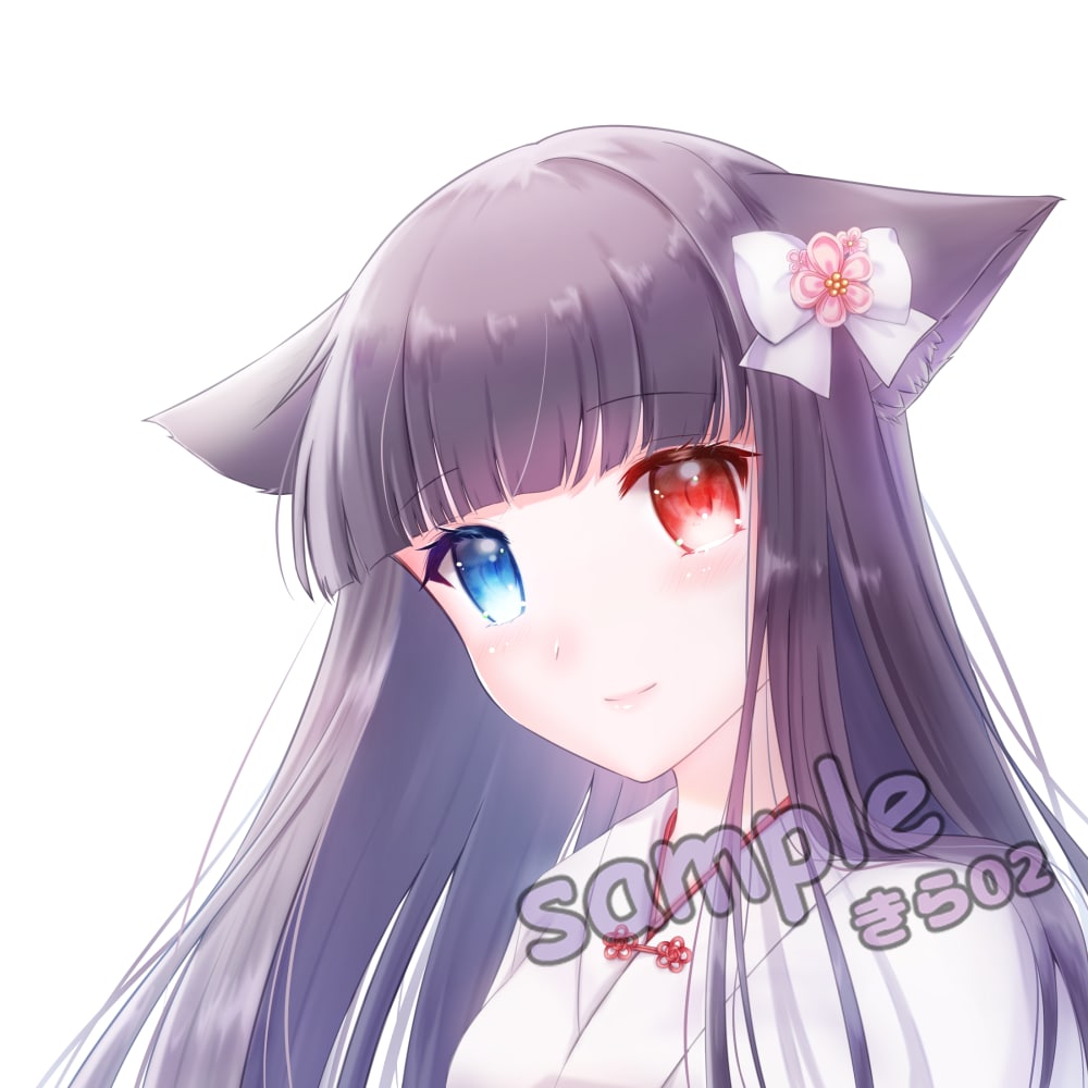 かわいい女の子ＳＮＳアイコン絵を描きます かわいいＳＮＳアイコン絵にしませんか イメージ3